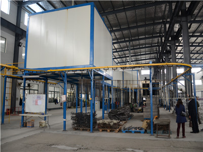 戶外家具噴塑生產(chǎn)線